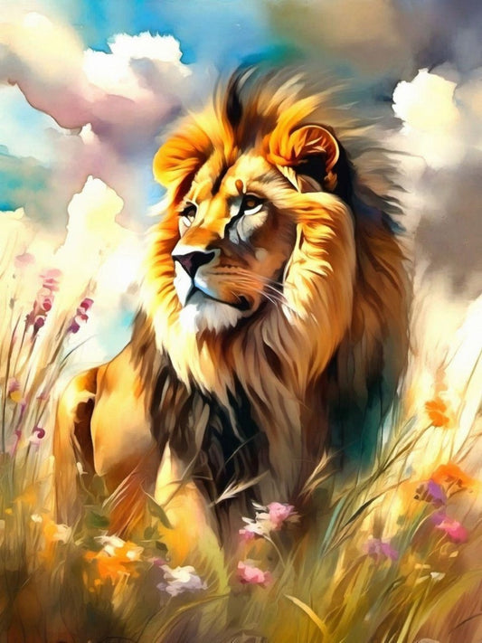 Lion | Diamond Painting