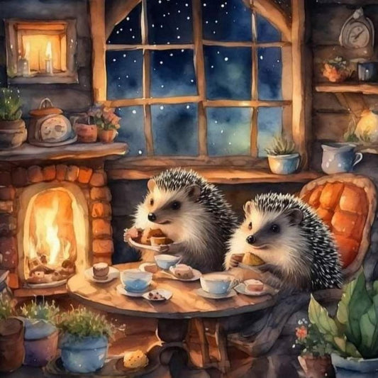 Hedgehog | Diamond Painting