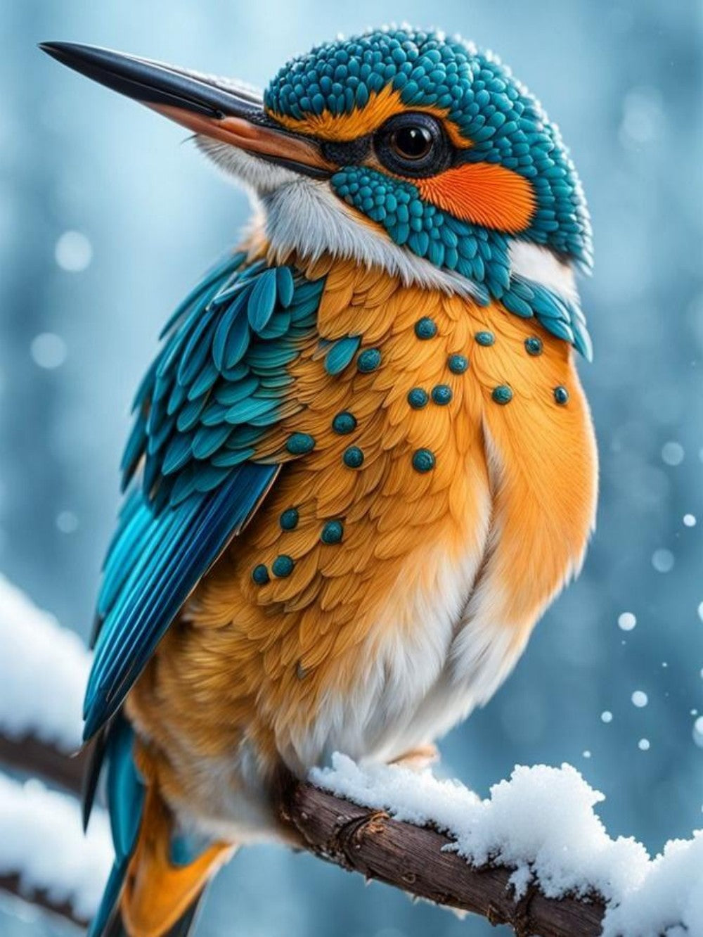 Kingfisher | Diamond Painting