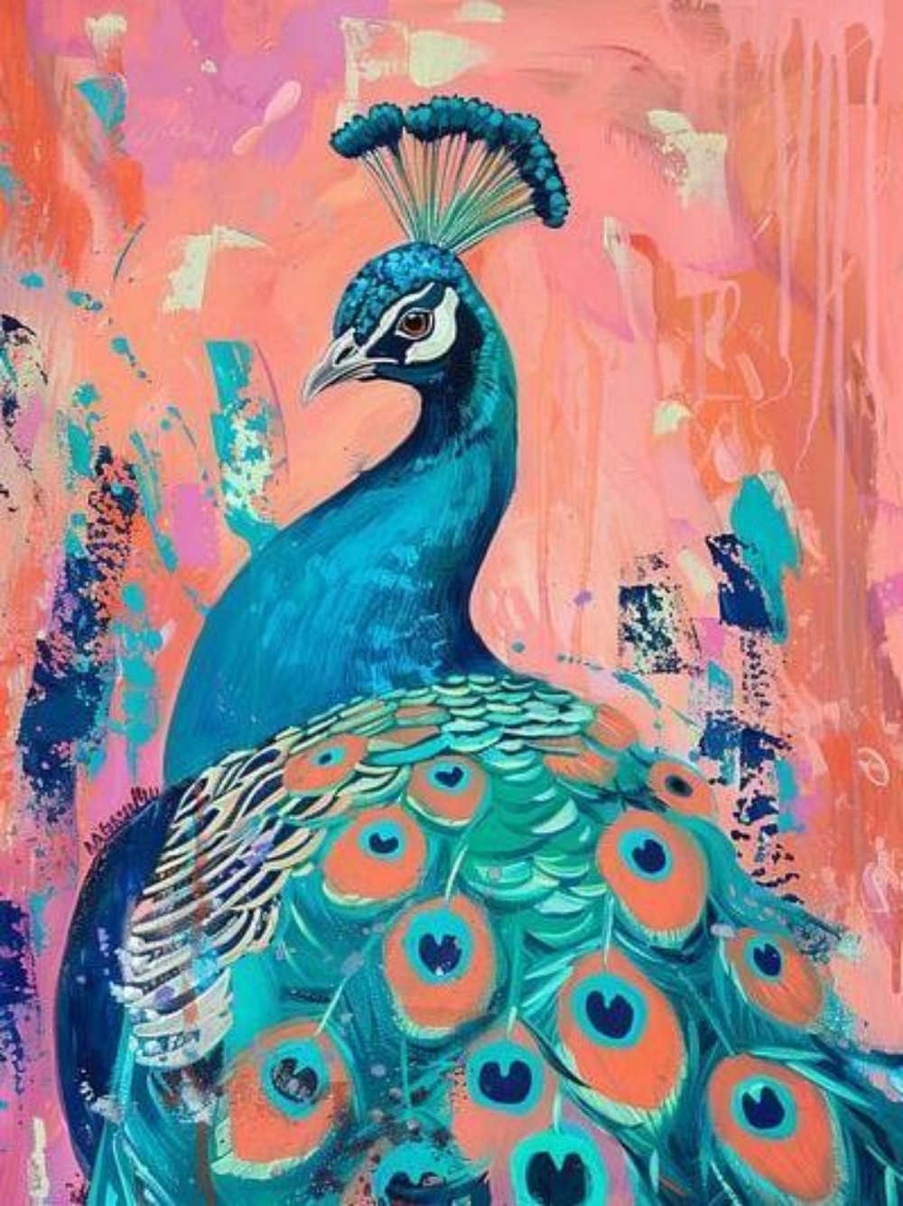 Peacock | Diamond Painting