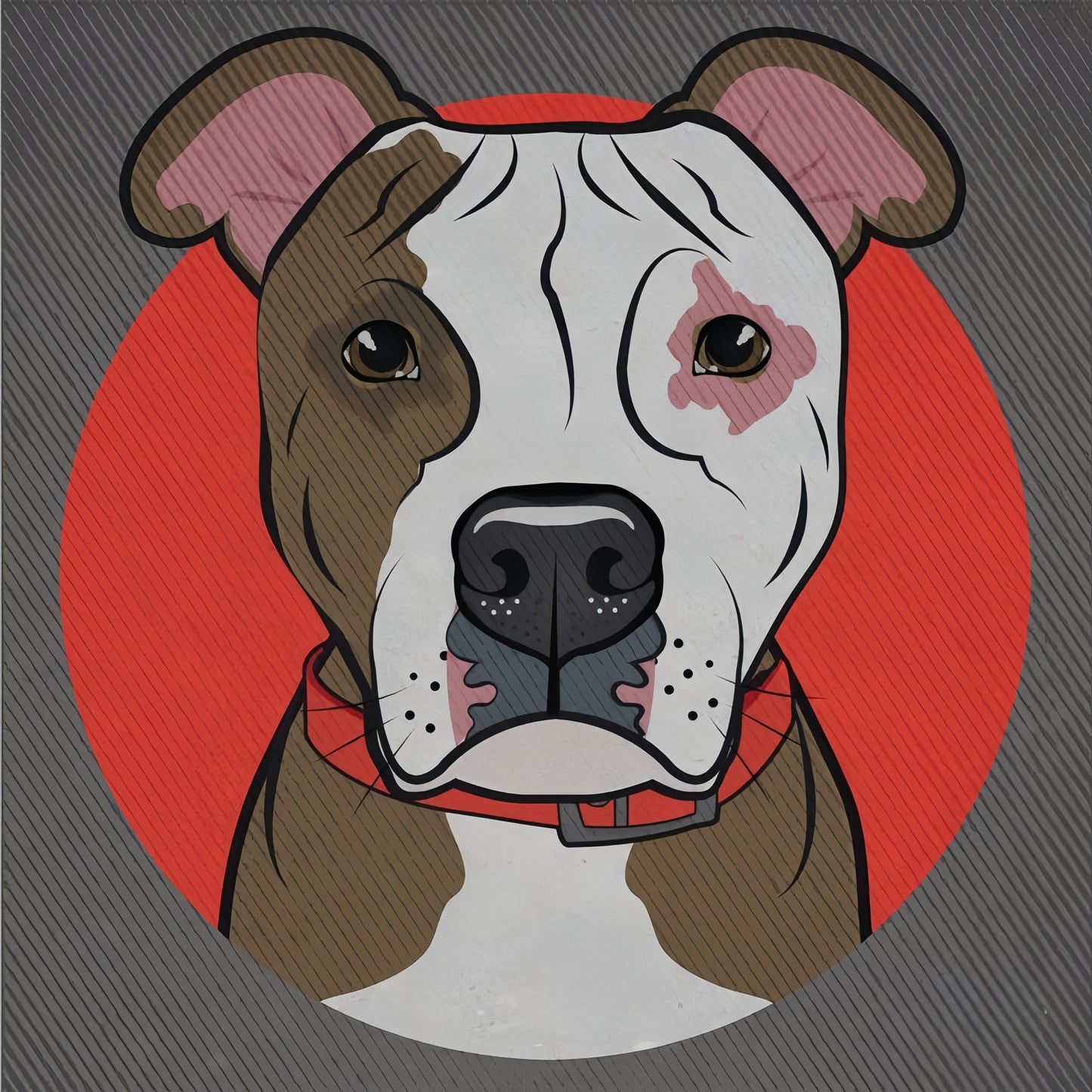 Pit Bull Dog | Diamond Painting