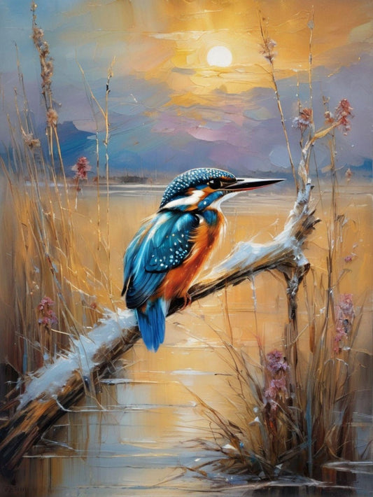 Kingfisher | Diamond Painting