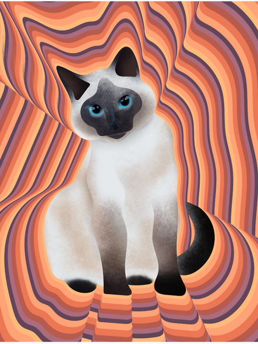 Siamese Cat | Diamond Painting