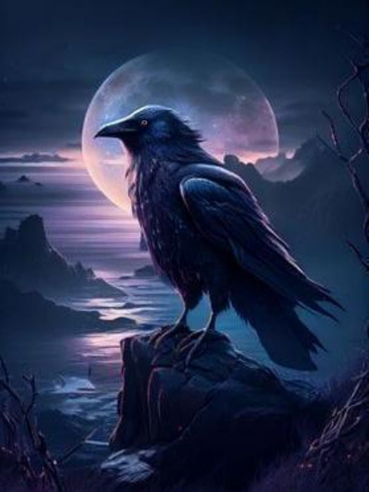 Crow | Diamond Painting