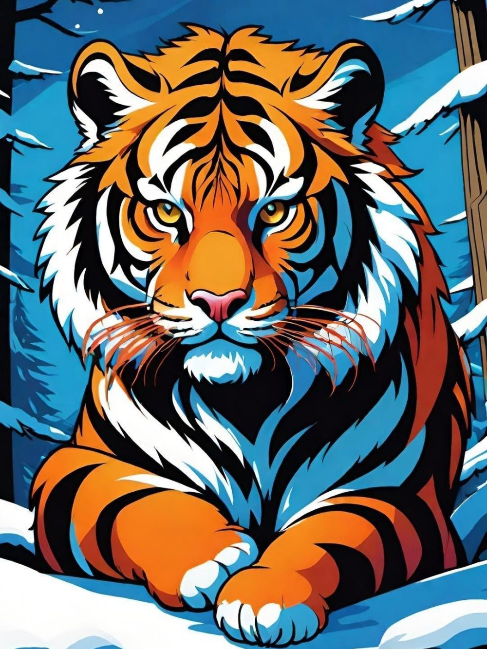 Bengal Tiger | Diamond Painting