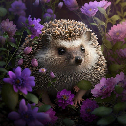 Hedgehog | Diamond Painting