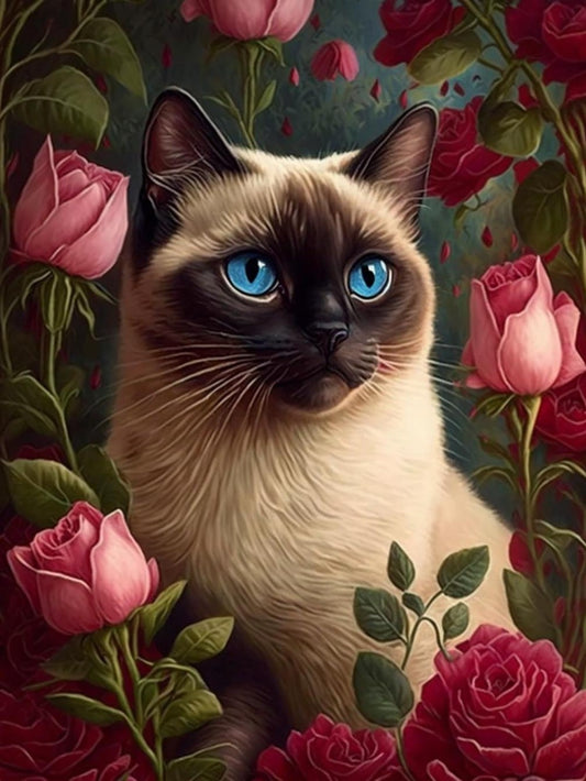 Siamese Cat | Diamond Painting