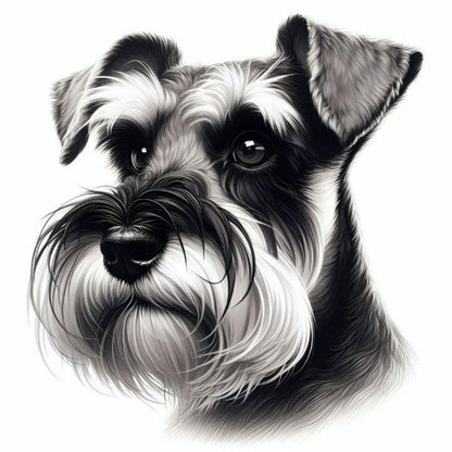 Dog Schnauzer | Diamond Painting
