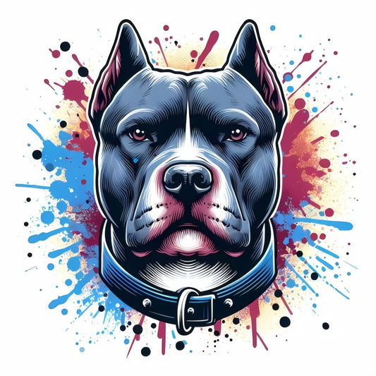 Pit Bull Dog | Diamond Painting