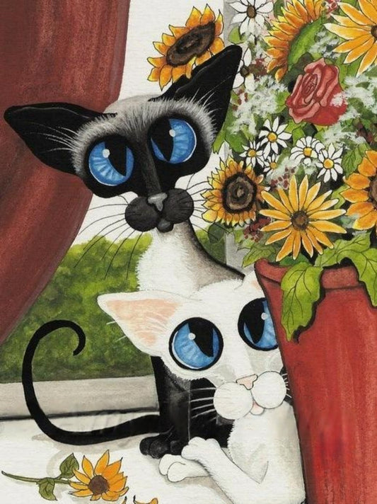 Siamese Cat | Diamond Painting