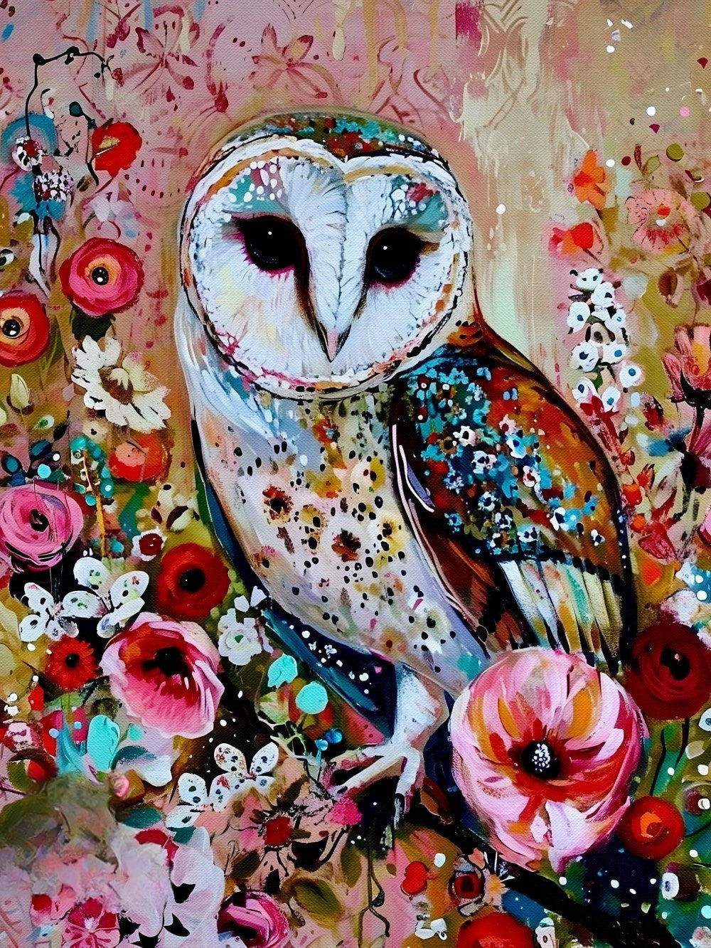 Barn Owl | Diamond Painting