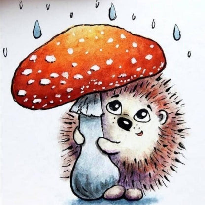 Hedgehog | Diamond Painting