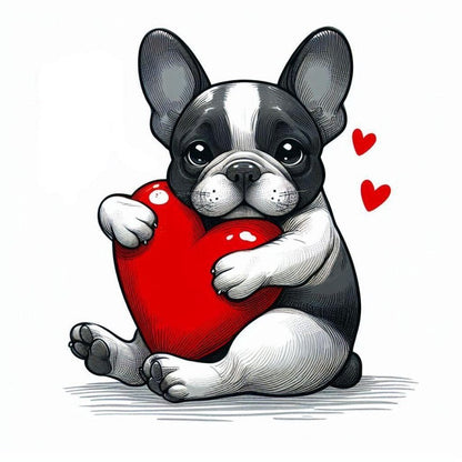 French Bulldog Dog | Diamond Painting