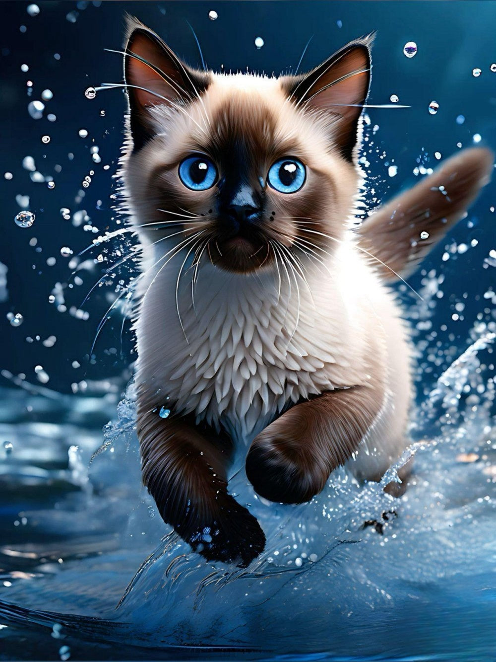 Siamese Cat | Diamond Painting