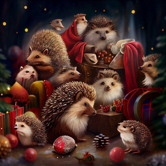 Hedgehog | Diamond Painting