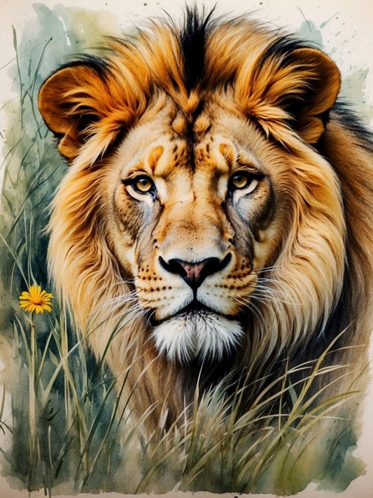 Lion | Diamond Painting