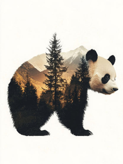 Panda | Diamond Painting