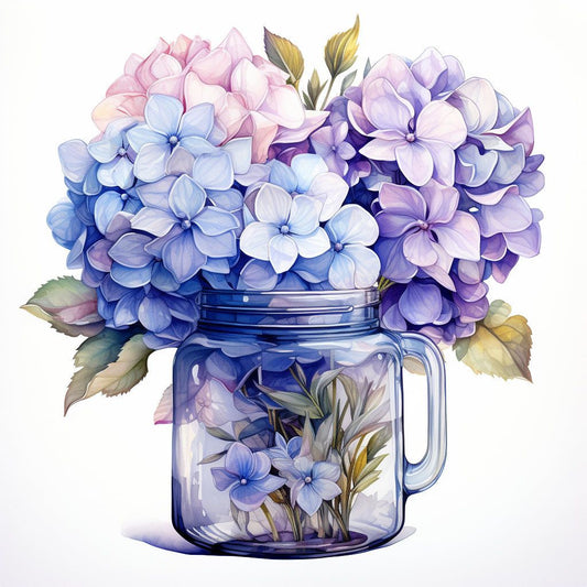 Hydrangea | Diamond Painting