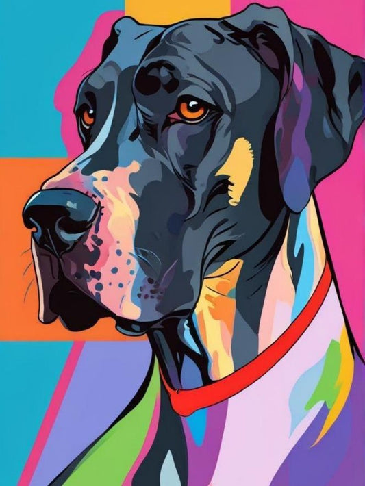 Dog Great Dane | Diamond Painting