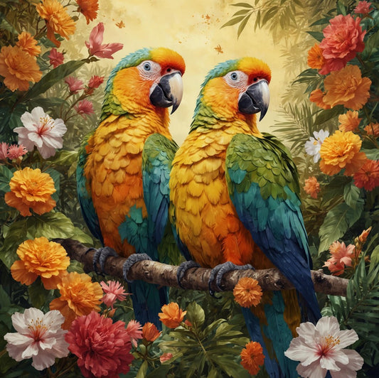 Macaw | Diamond Painting