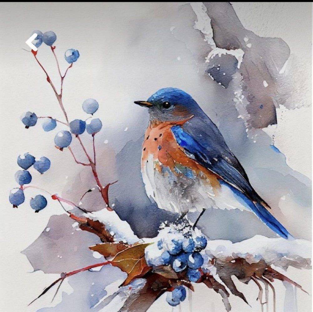 Blue Bird | Diamond Painting
