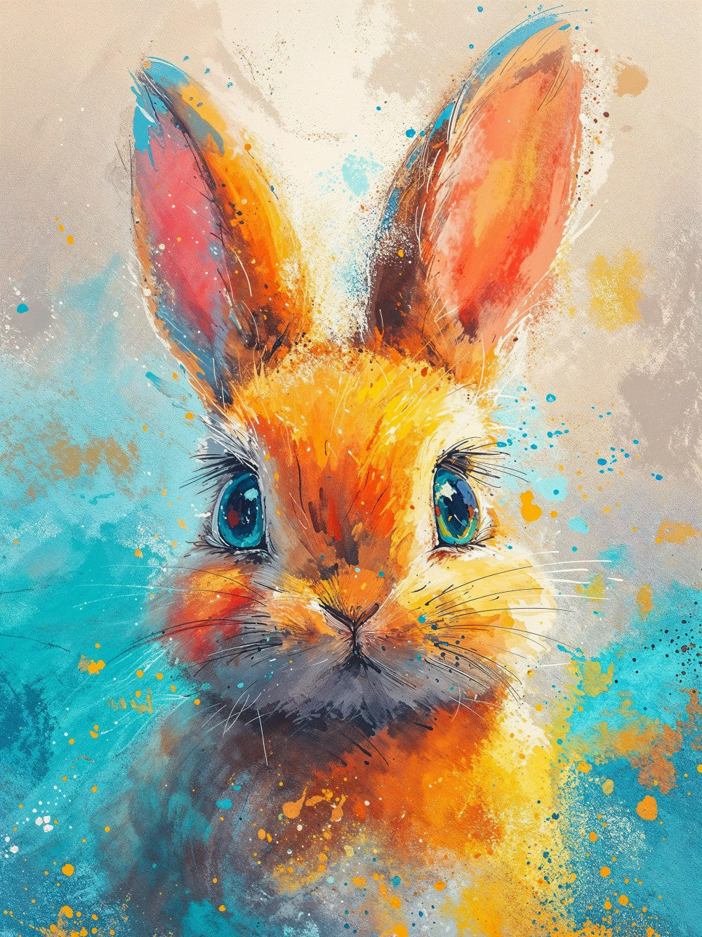 Rabbit | Diamond Painting
