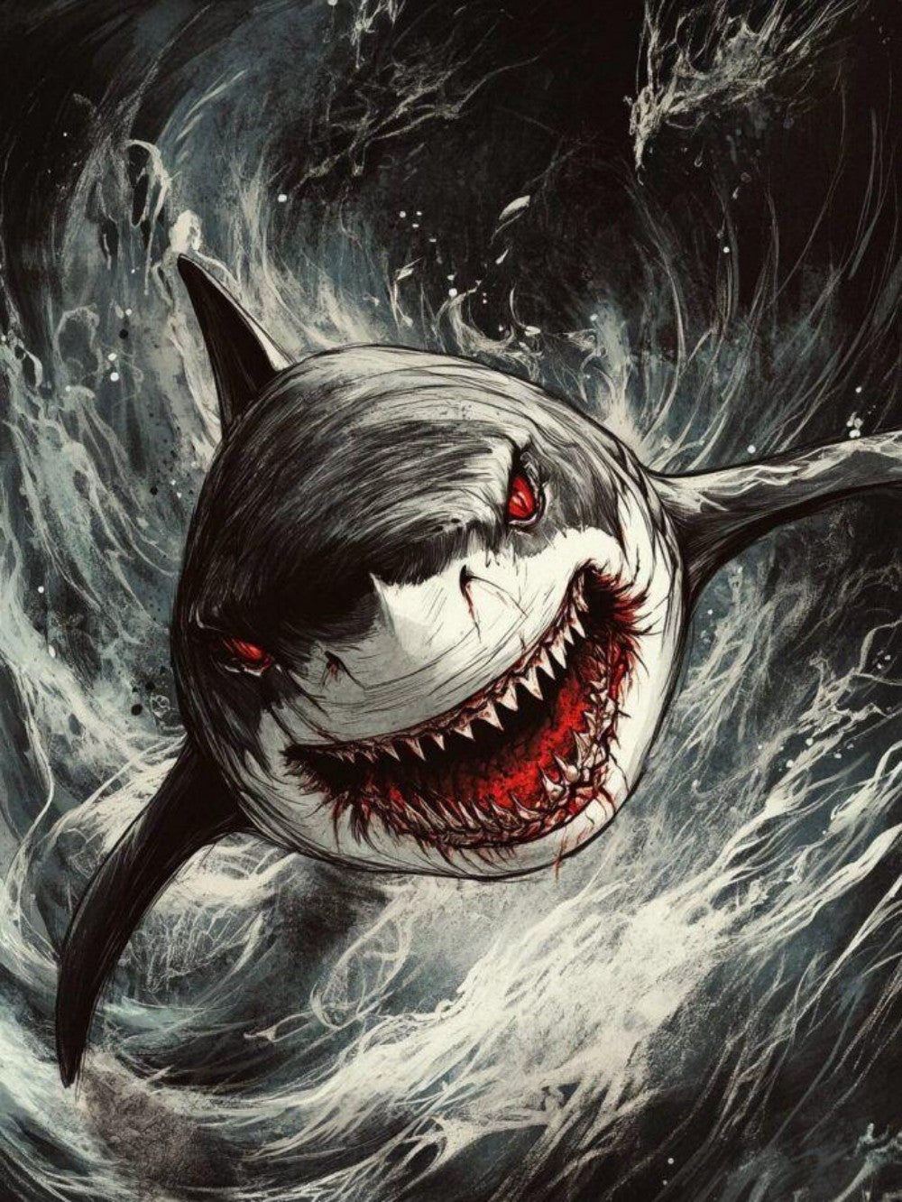 Shark | Diamond Painting