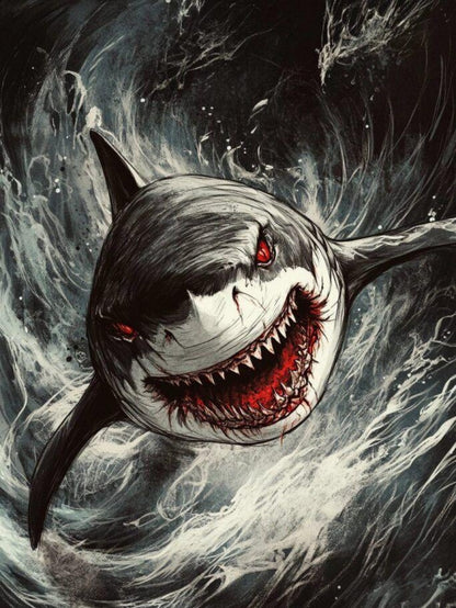 Shark | Diamond Painting