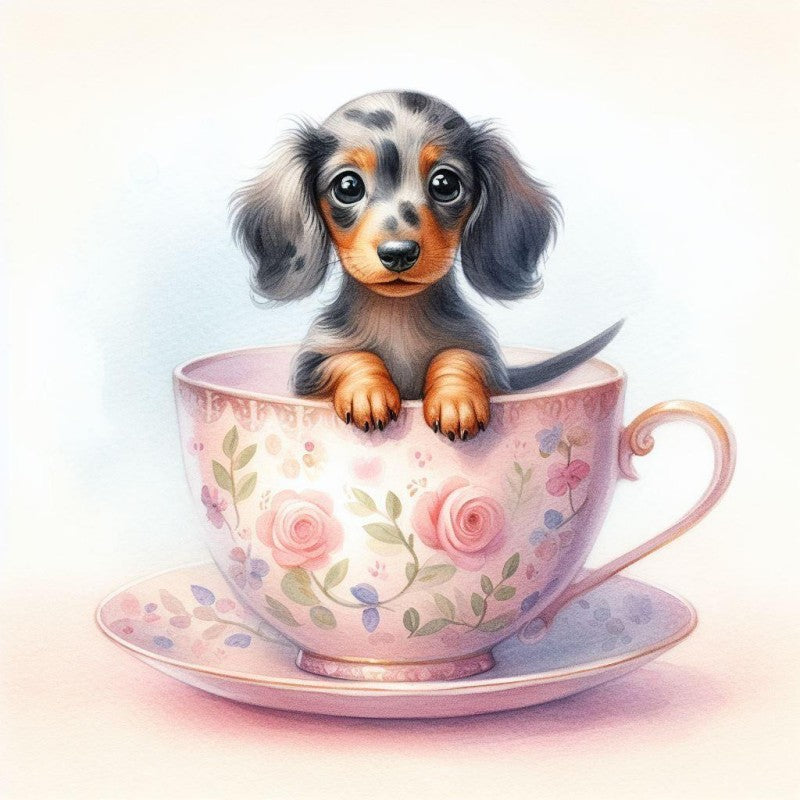 Dachshund Dog | Diamond Painting