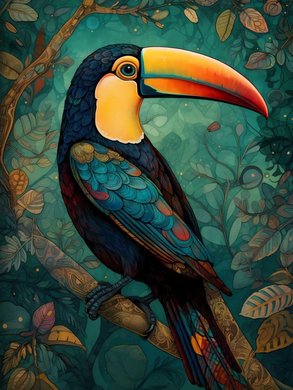 Toucan Bird | Diamond Painting