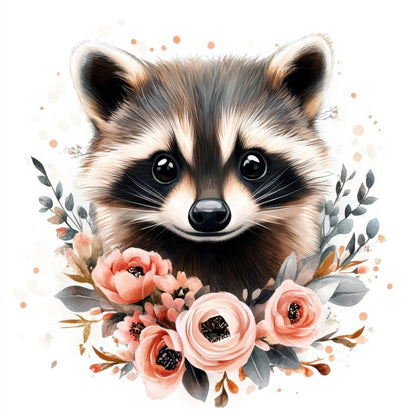 Raccoon | Diamond Painting
