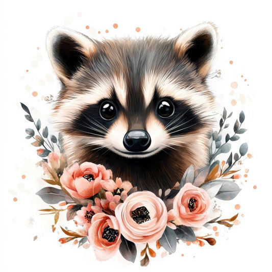 Raccoon | Diamond Painting