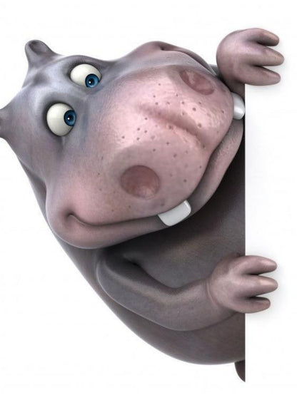 Hippo | Diamond Painting