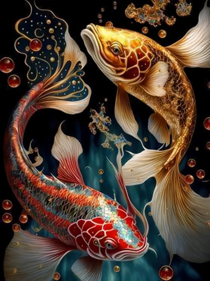 Koi Fish | Diamond Painting
