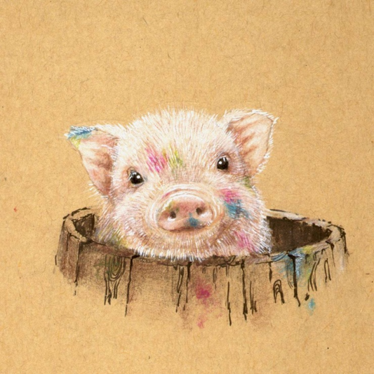 Pig | Diamond Painting