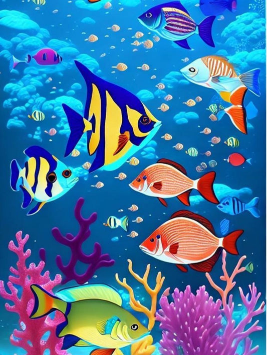 Ocean Fish | Diamond Painting