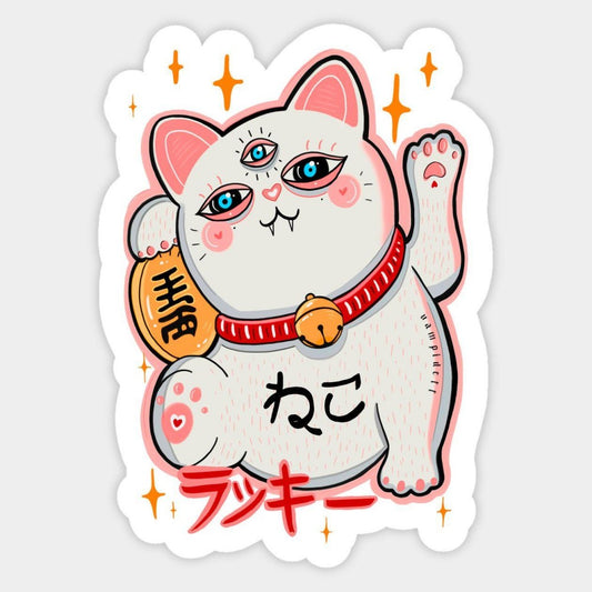 Bell Lucky Cat | Diamond Painting