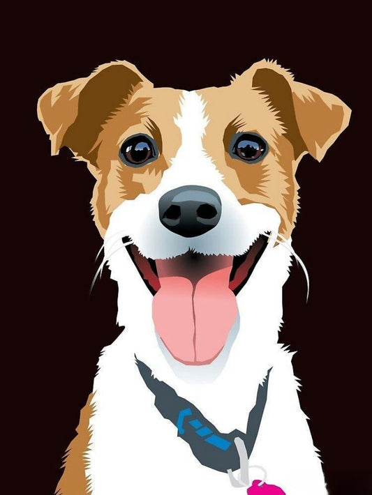 Dog Jack Russell | Diamond Painting