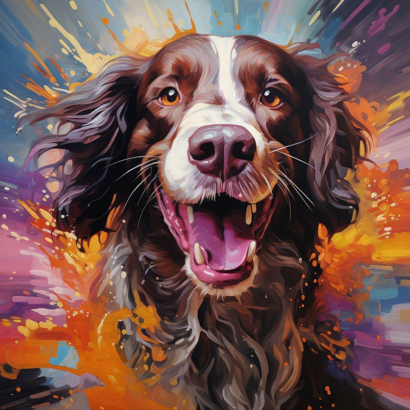 English Springer Spaniel Dog | Diamond Painting