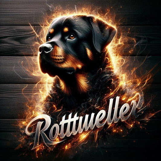 Rottweiler Dog | Diamond Painting