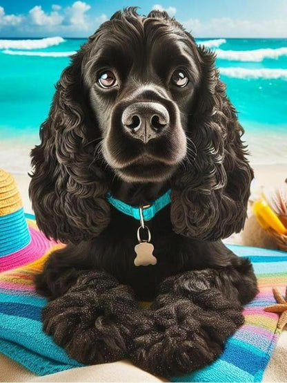 Cocker Spaniel Dog | Diamond Painting