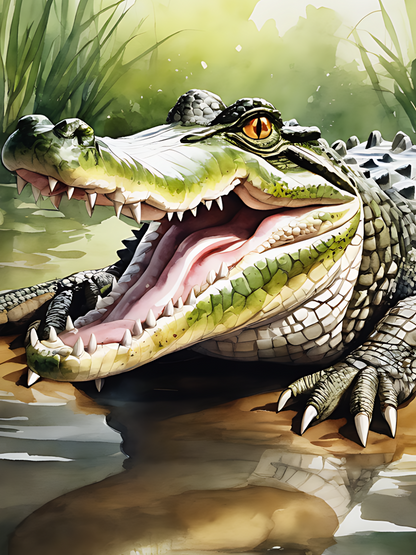 Alligator | Diamond Painting