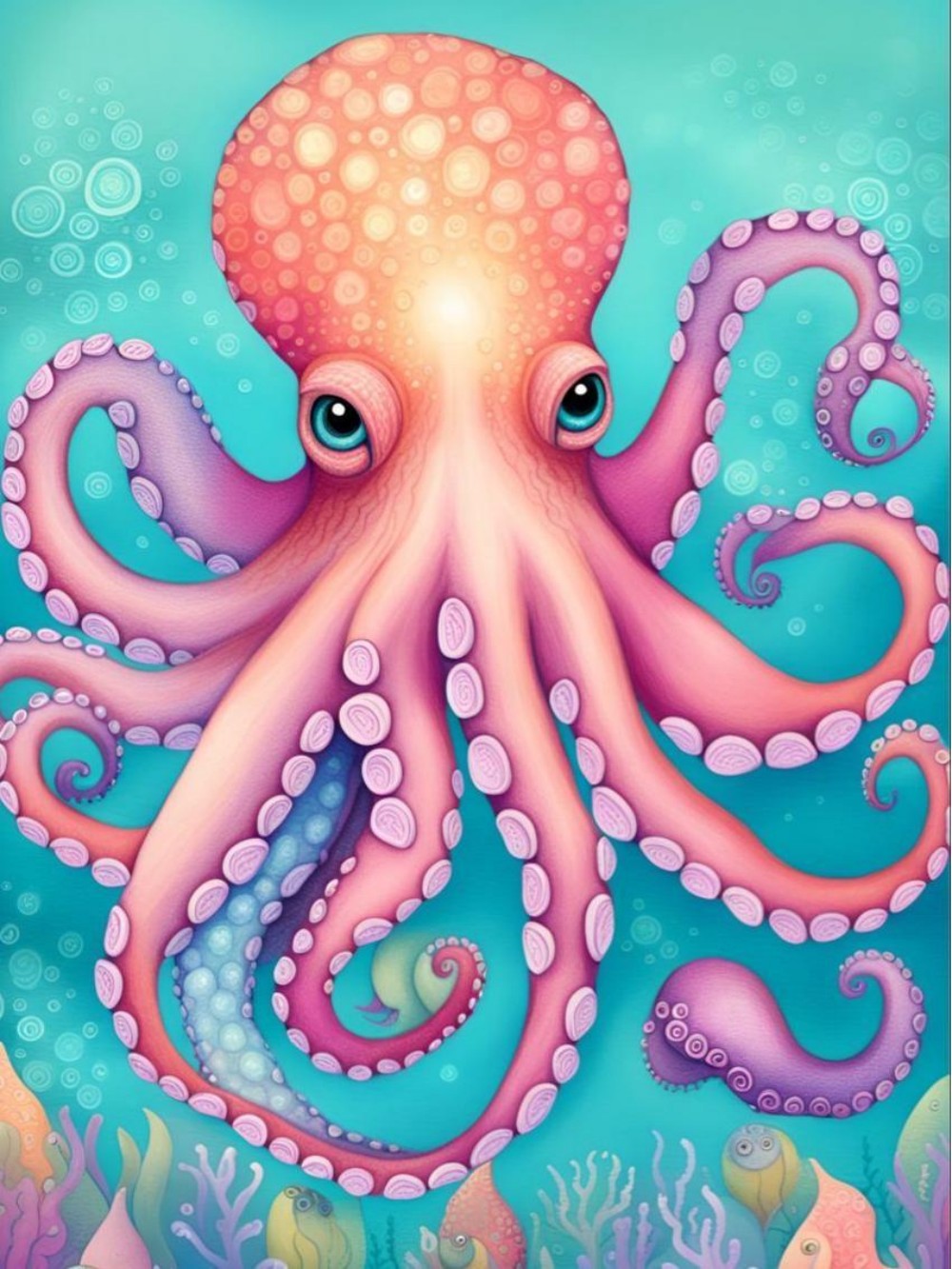 Octopus | Diamond Painting