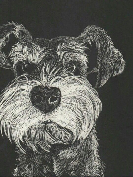 Dog Schnauzer | Diamond Painting