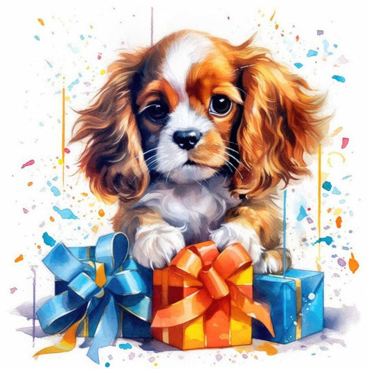 Dog Cavalier King Charles Spaniel | Diamond Painting