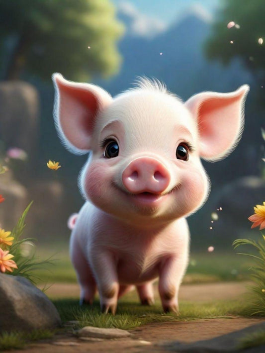 Pig | Diamond Painting