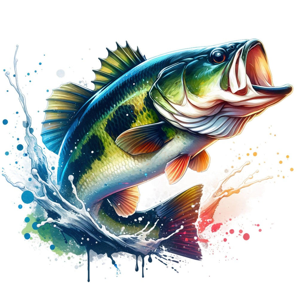 Bass Fish | Diamond Painting