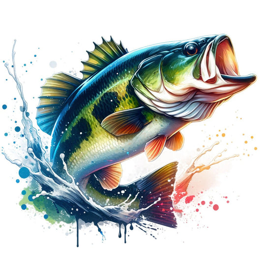 Bass Fish | Diamond Painting