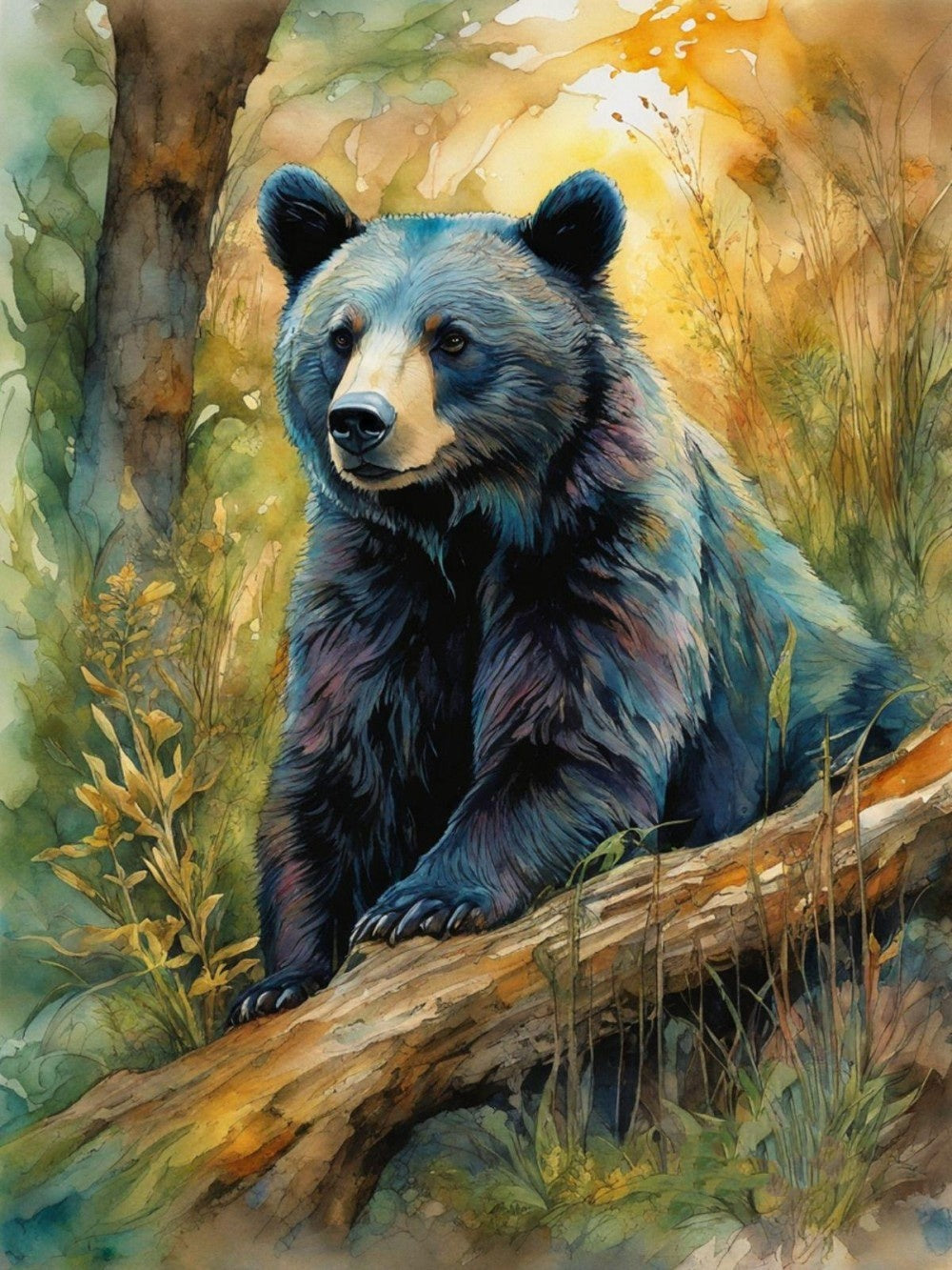 Black Bear | Diamond Painting