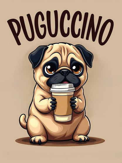Dog Pug | Diamond Painting